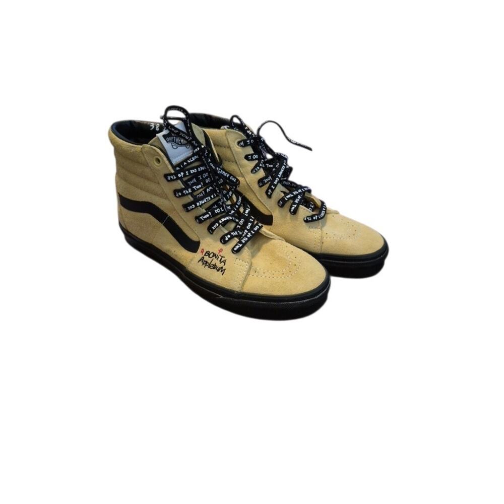 VANS a Tribe Called Quest x Sk8- High Mellow Yellow Size 7 Mens, 8.5 Womens